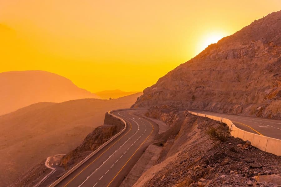 Jebel Jais scenic beauty
