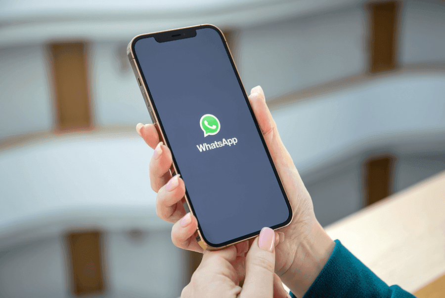 WhatsApp screen