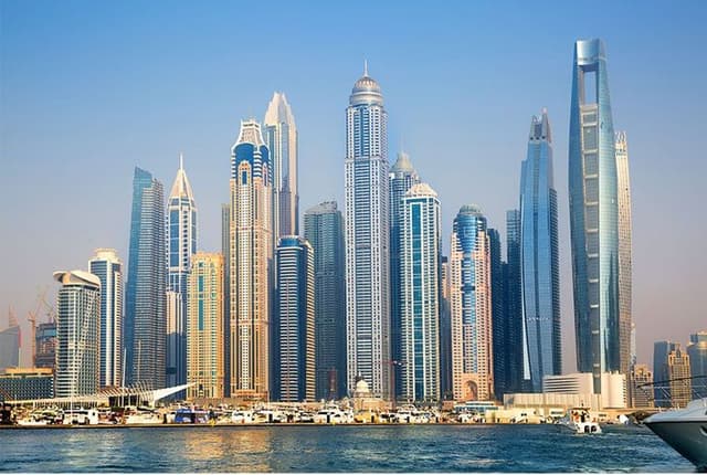 Dubai Marina Skyscrapers