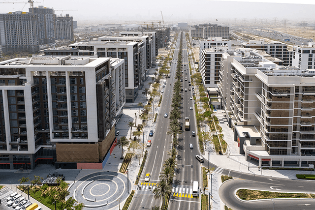Residential area in Dubai